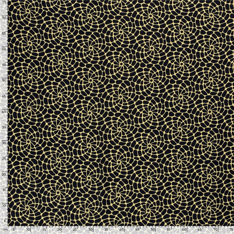 WOVEN VISCOSE LINNEN ABSTRACT