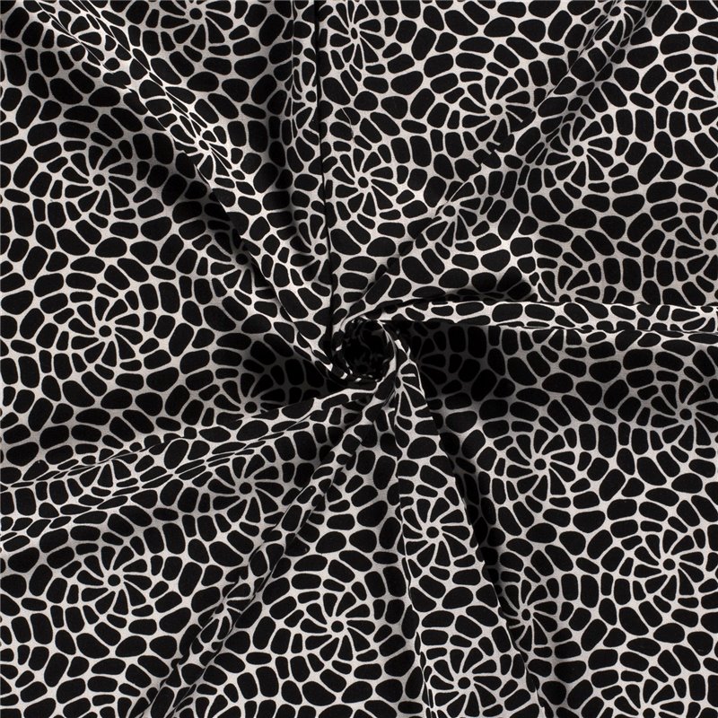 WOVEN VISCOSE LINNEN ABSTRACT