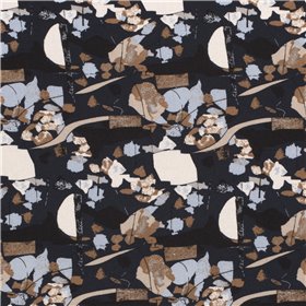 WOVEN VISCOSE LINNEN ABSTRACT