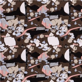 WOVEN VISCOSE LINNEN ABSTRACT