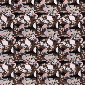 WOVEN VISCOSE LINNEN ABSTRACT