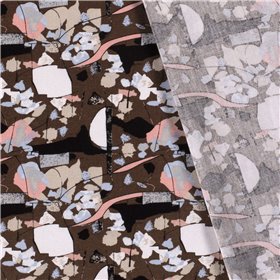 WOVEN VISCOSE LINNEN ABSTRACT