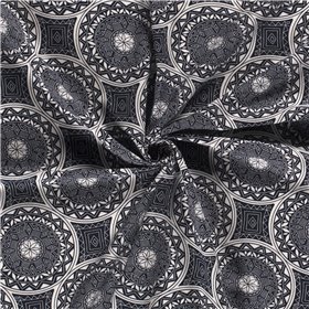 WOVEN VISCOSE LINNEN ABSTRACT