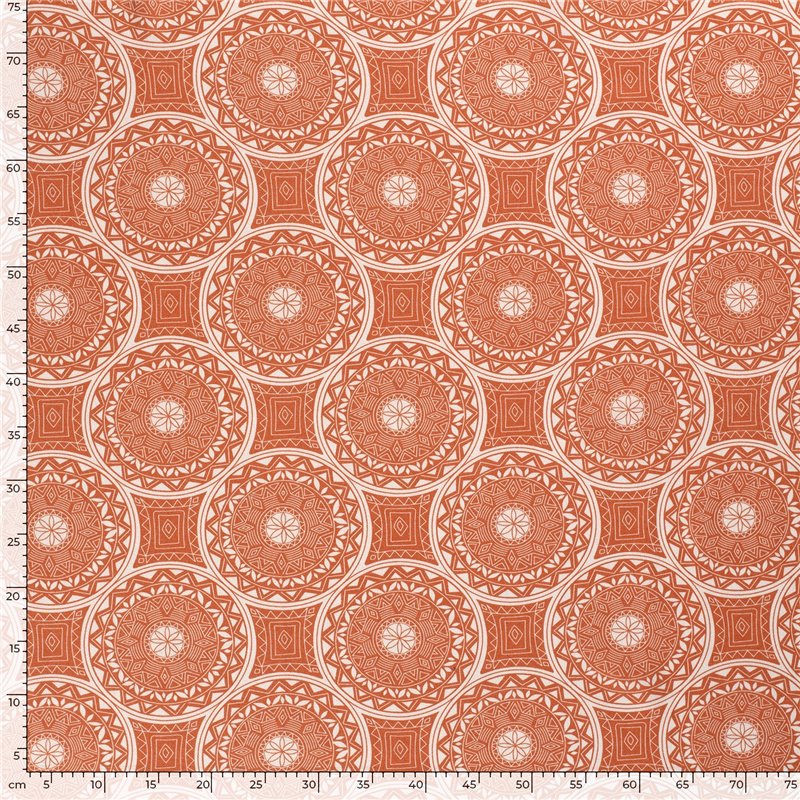 WOVEN VISCOSE LINNEN ABSTRACT