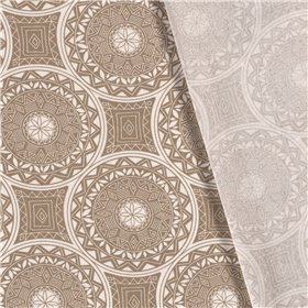 WOVEN VISCOSE LINNEN ABSTRACT