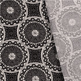 WOVEN VISCOSE LINNEN ABSTRACT