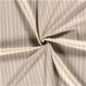 WOVEN VISCOSE LINNEN STRIPES