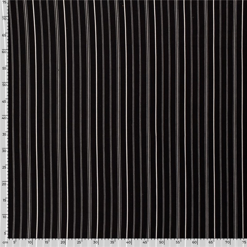 WOVEN VISCOSE LINNEN STRIPES