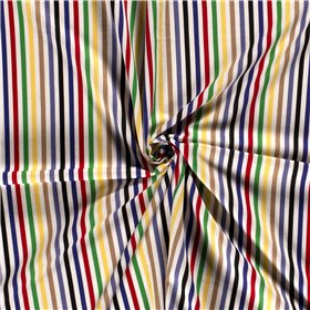 WOVEN VISCOSE LINNEN STRIPES