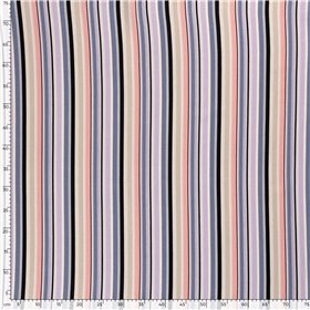 WOVEN VISCOSE LINNEN STRIPES