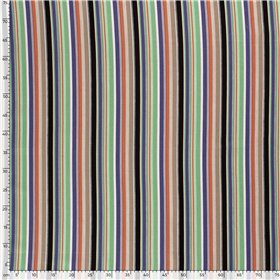 WOVEN VISCOSE LINNEN STRIPES