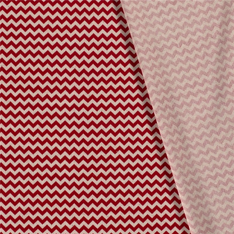 WOVEN VISCOSE LINNEN STRIPES