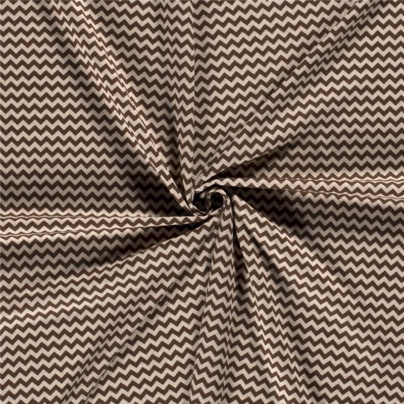 WOVEN VISCOSE LINNEN STRIPES