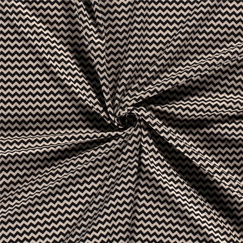 WOVEN VISCOSE LINNEN STRIPES