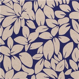 WOVEN VISCOSE LINNEN FLOWERS