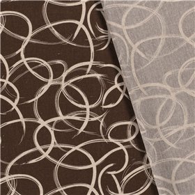 WOVEN VISCOSE LINNEN ABSTRACT