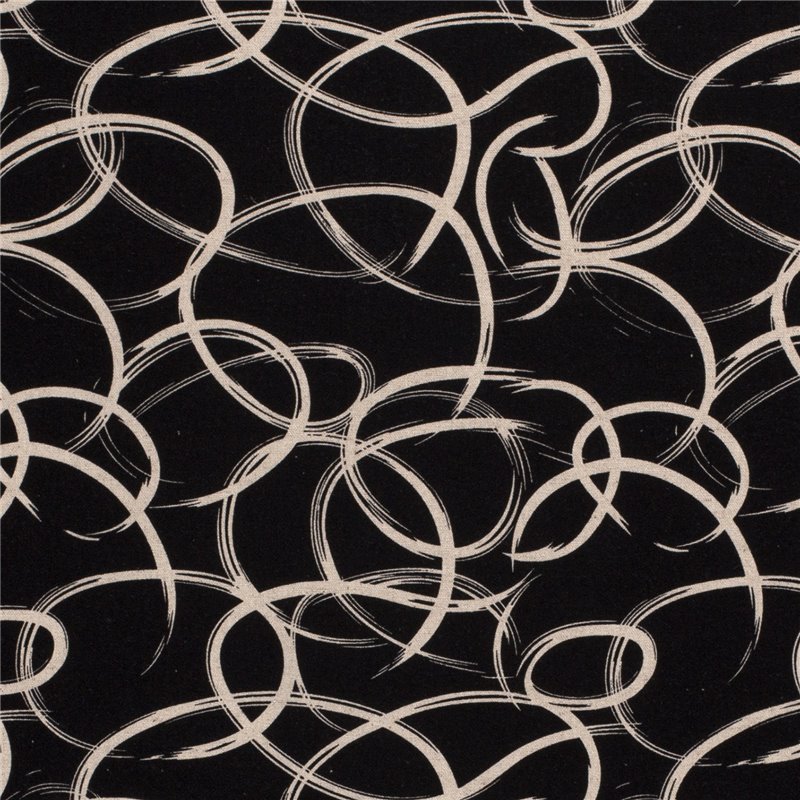 WOVEN VISCOSE LINNEN ABSTRACT