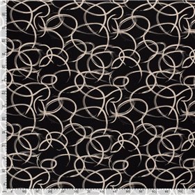 WOVEN VISCOSE LINNEN ABSTRACT