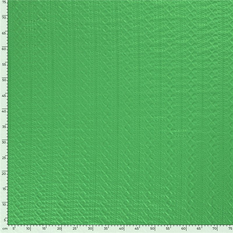 KNITTED BLOWN JACQUARD ABSTRACT