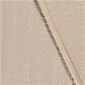 KNITTED BLOWN JACQUARD ABSTRACT