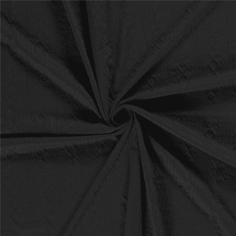 KNITTED BLOWN JACQUARD ABSTRACT