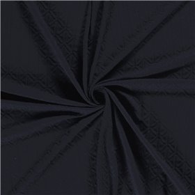 KNITTED BLOWN JACQUARD ABSTRACT