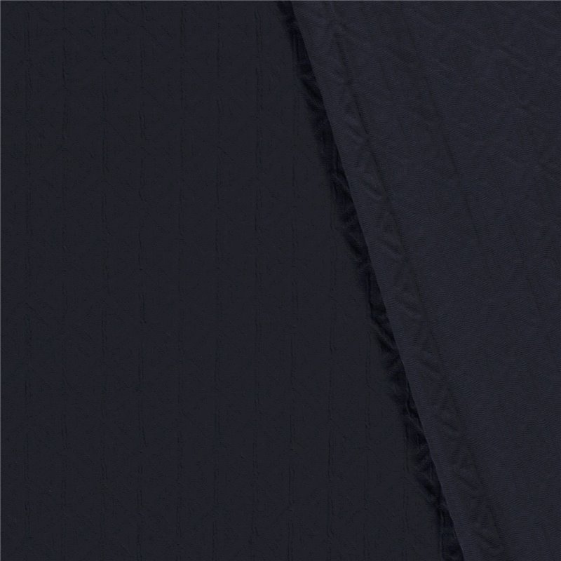 KNITTED BLOWN JACQUARD ABSTRACT