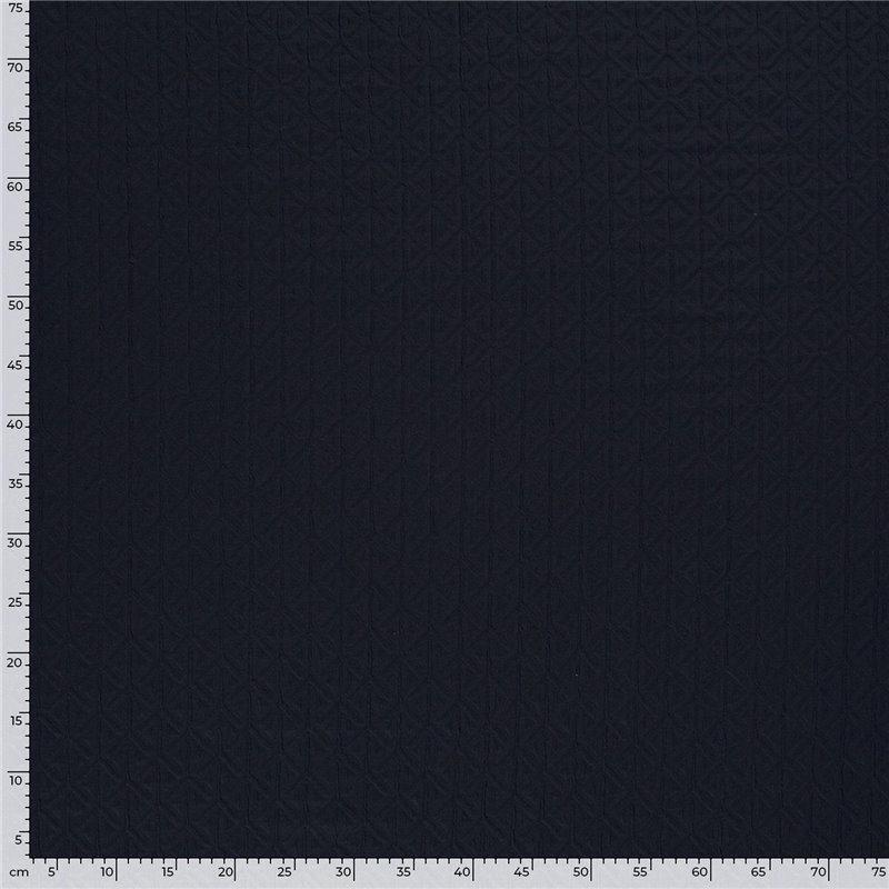 KNITTED BLOWN JACQUARD ABSTRACT