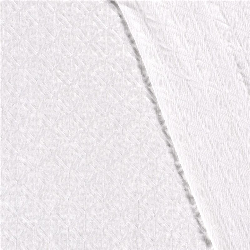 KNITTED BLOWN JACQUARD ABSTRACT