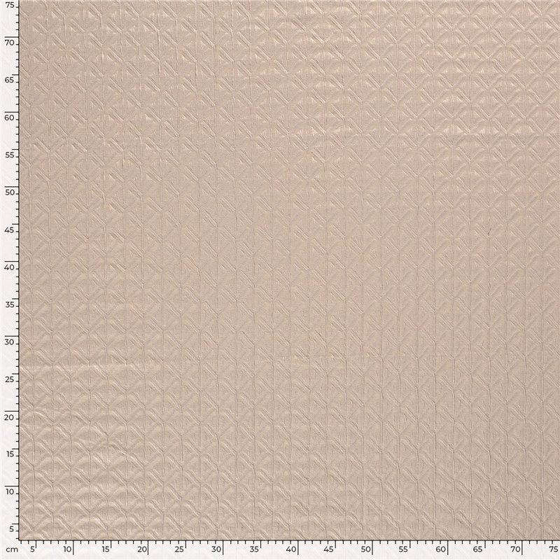 KNITTED BLOWN JACQUARD ABSTRACT