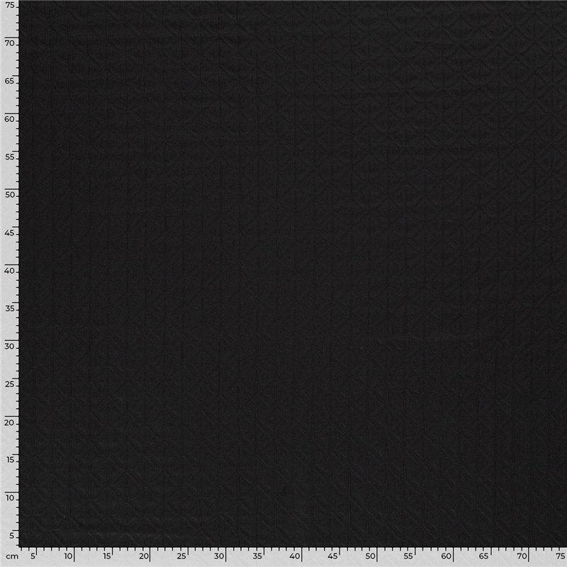 KNITTED BLOWN JACQUARD ABSTRACT