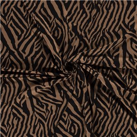 VISCOSE JERSEY ZEBRA