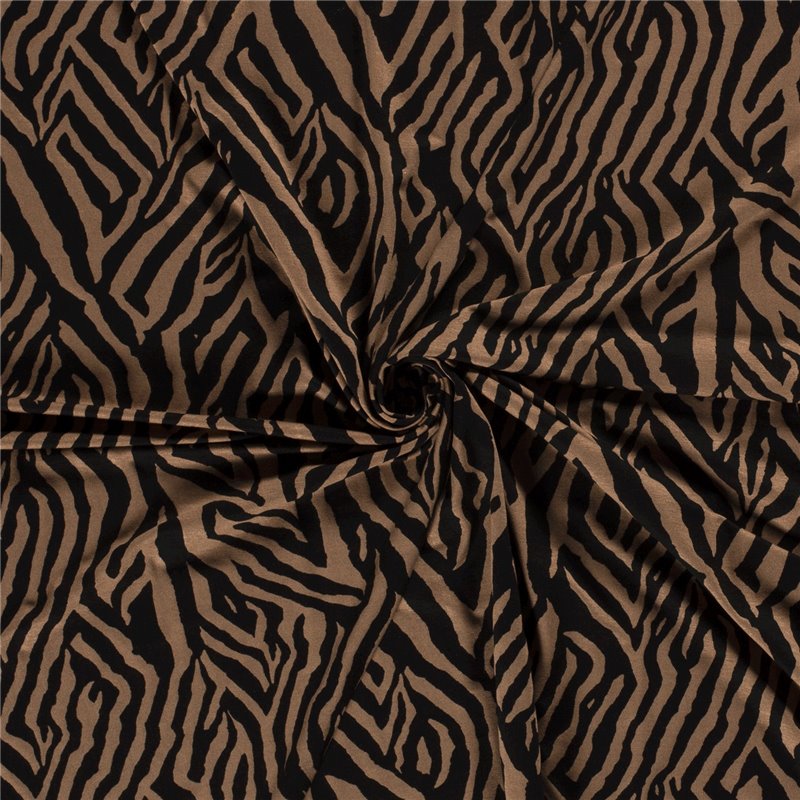 VISCOSE JERSEY ZEBRA