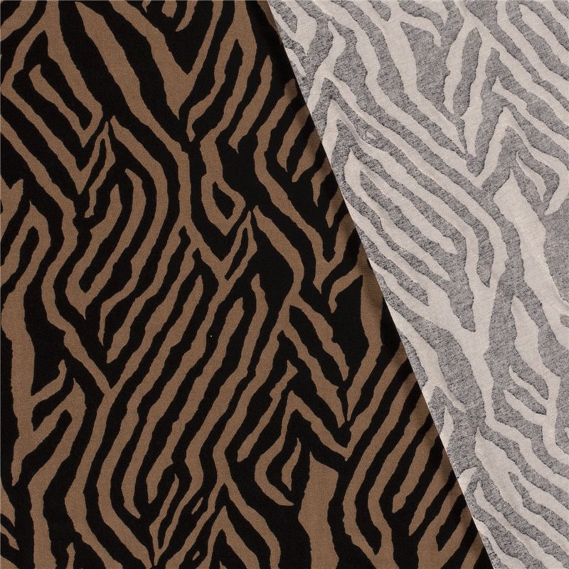 VISCOSE JERSEY ZEBRA