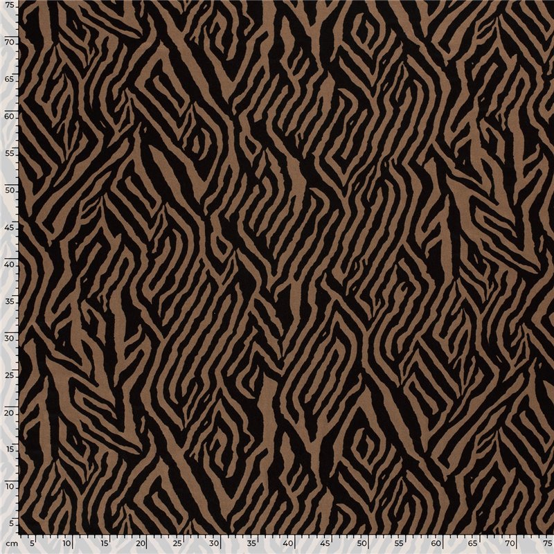 VISCOSE JERSEY ZEBRA