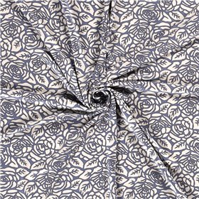 VISCOSE JERSEY LEAVES