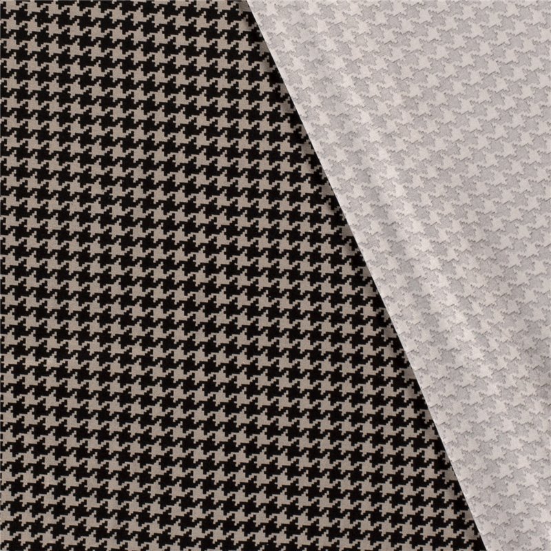 VISCOSE JERSEY PIED DE POULE