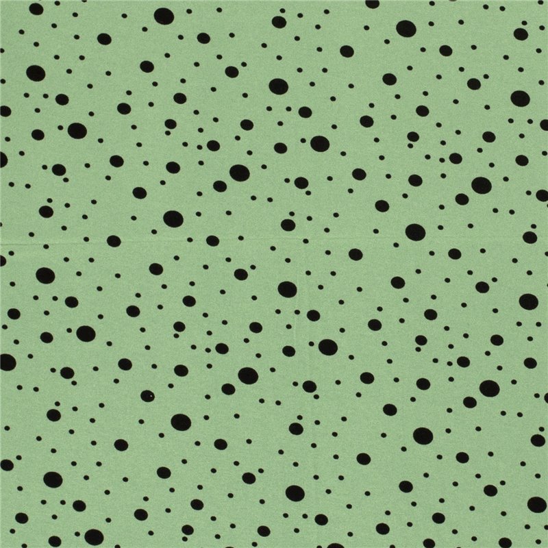 VISCOSE JERSEY DOTS