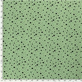 VISCOSE JERSEY DOTS