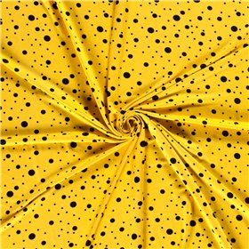 VISCOSE JERSEY DOTS