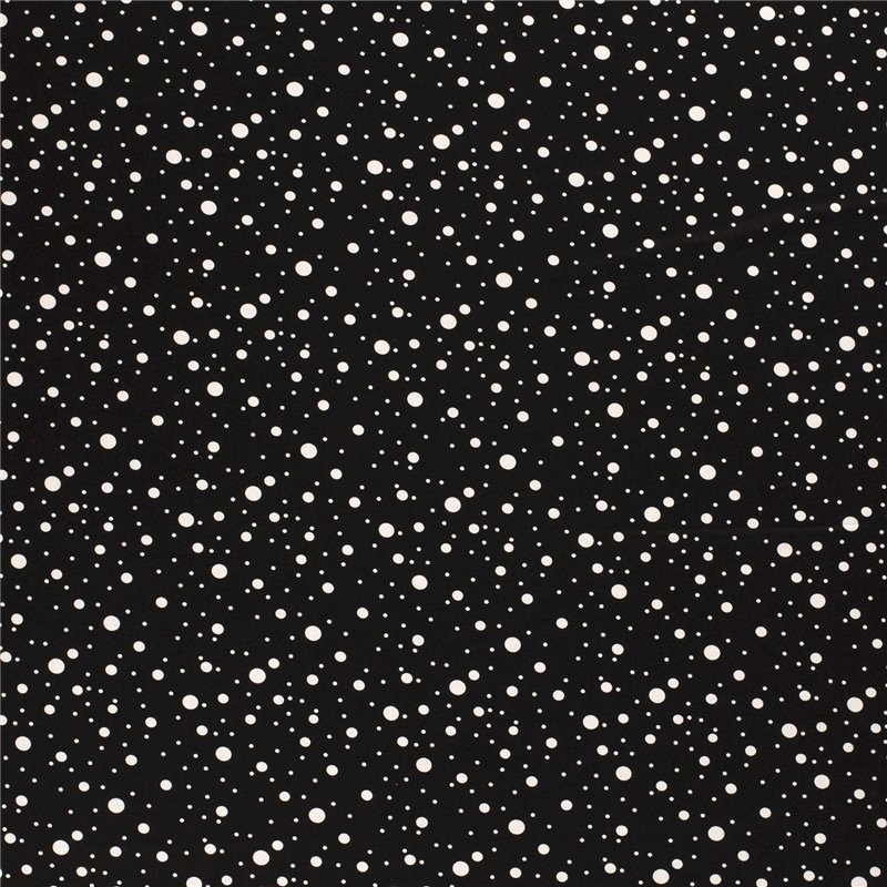 VISCOSE JERSEY DOTS