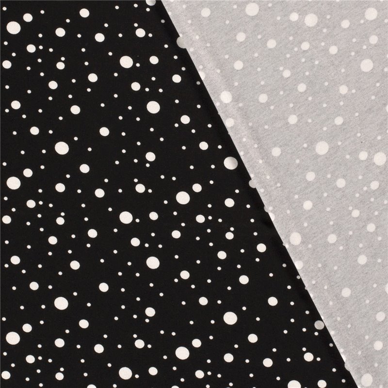 VISCOSE JERSEY DOTS