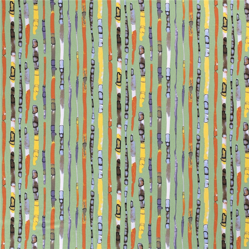 VISCOSE JERSEY ABSTRACT