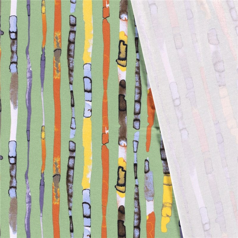 VISCOSE JERSEY ABSTRACT