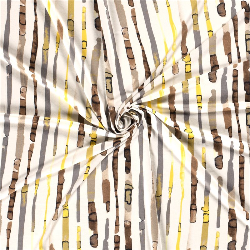 VISCOSE JERSEY ABSTRACT