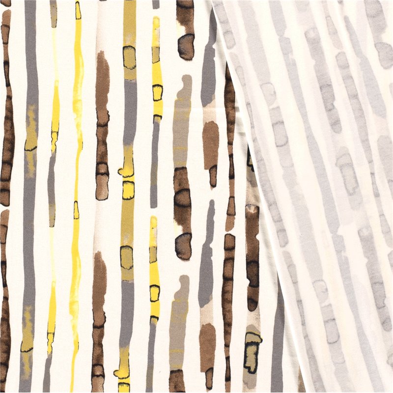 VISCOSE JERSEY ABSTRACT