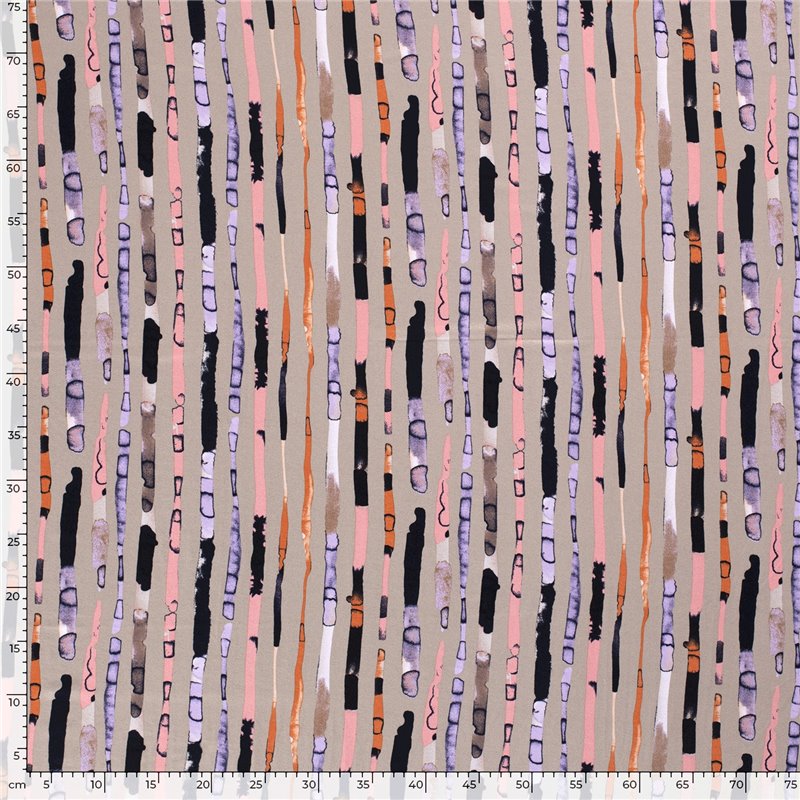VISCOSE JERSEY ABSTRACT