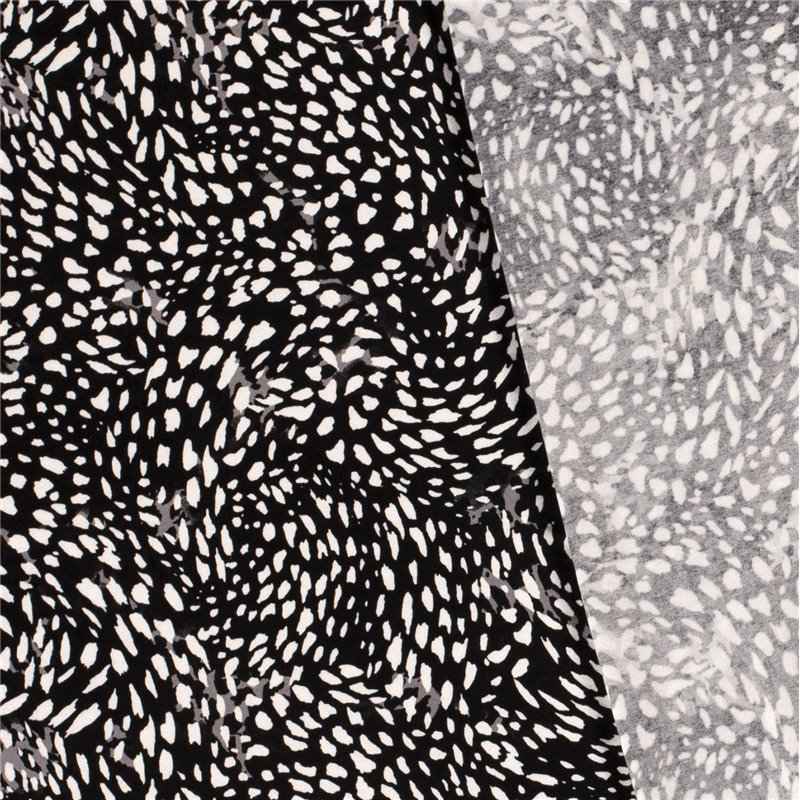 VISCOSE JERSEY SPOTS