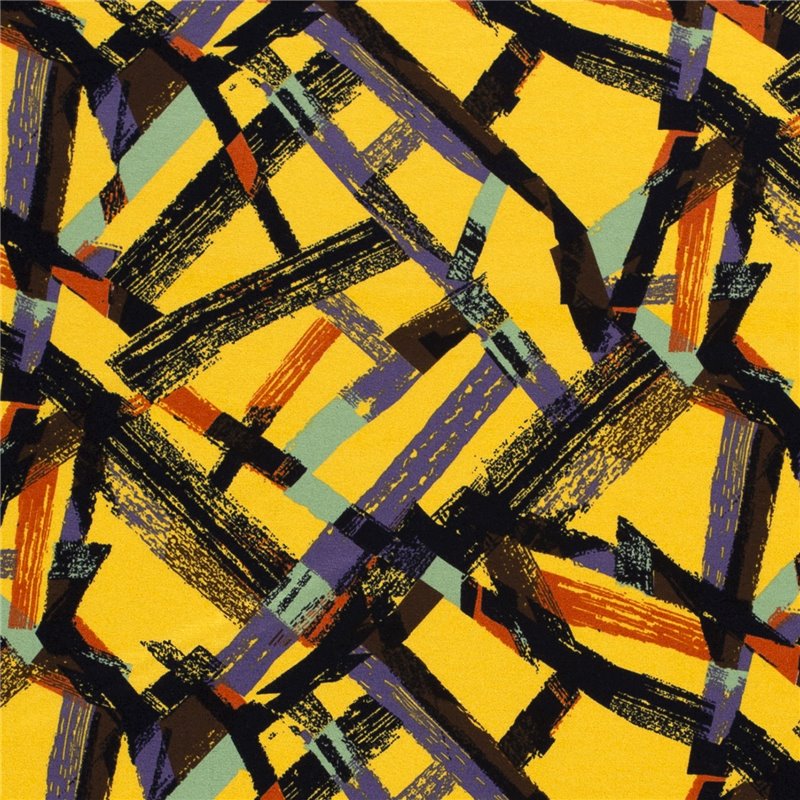 VISCOSE JERSEY ABSTRACT
