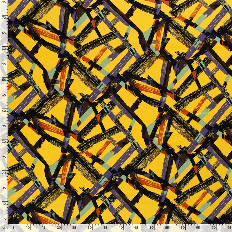 VISCOSE JERSEY ABSTRACT